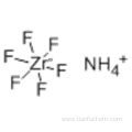 Ammonium hexafluorozirconate CAS 16919-31-6